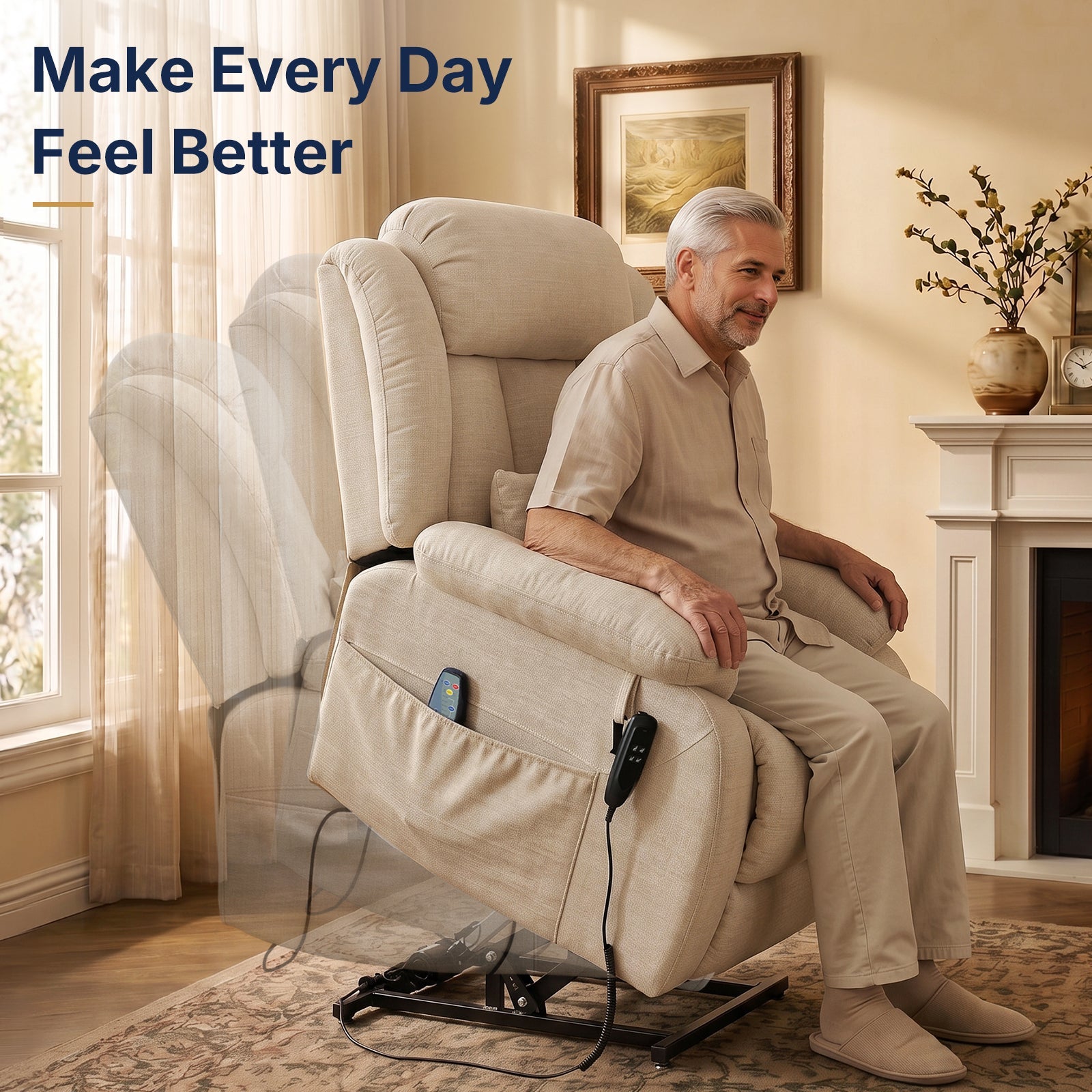 CAN WE CHOOSE LEATHER RECLINERS FOR SUMMER?
