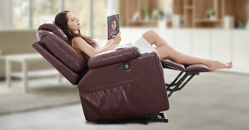 CAN WE CHOOSE LEATHER RECLINERS FOR SUMMER?