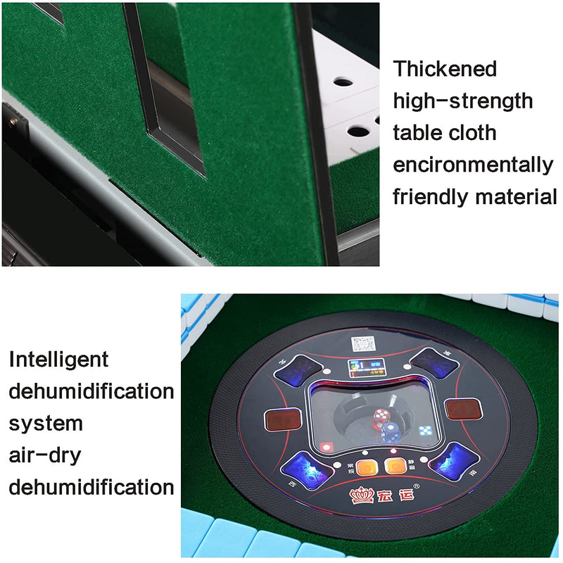 Details of the automatic mahjong table