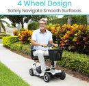 Restreal 4-Wheel Electric Powered Mobility Scooter