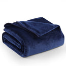 Fleece Blanket blanket ASJMR Dark Blue Twin 