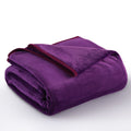 Fleece Blanket blanket ASJMR Purple Twin 