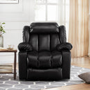 Restreal Large Lift Recliner Chair for Elderly with Massage and Heating, Microfiber Leather
